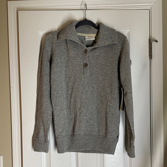 Fjallraven Sweaters - Fjallraven Gray Crewneck Men's Sweater